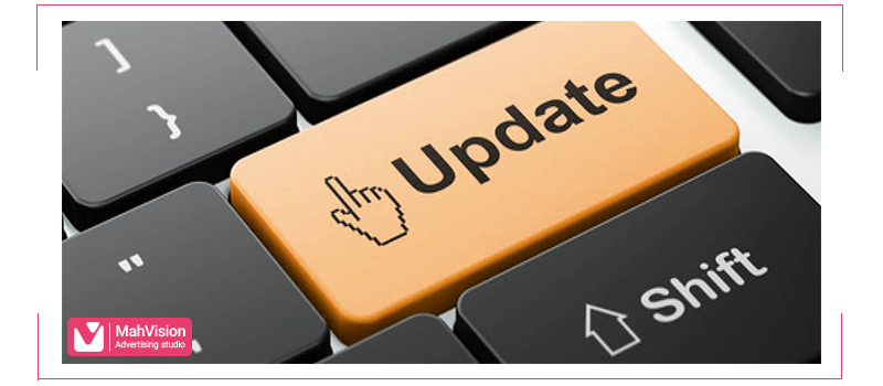 آپدیت محتوا content-update2 به روز رسانی محتوا (آپدیت محتوا) و تاثیر آن بر سئوی سایت - مَه ویژن
