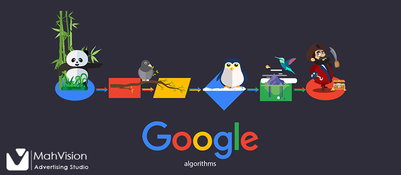 google-seo-algorithms معرفی برخی از الگوریتم های گوگل در سئو - مه ویژن