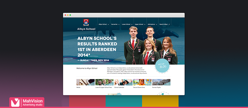 طراحی سایت مدارس