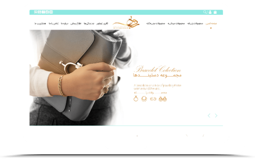 طراحی سایت گالری طلا روبی طراحی سایت گالری طلا روبی
